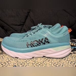 Hoka One One Bondi 7 Women's Running Shoes🩵